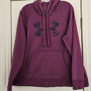 Under Armour Sweatshirt Size XL Burgundy Cotton Blend